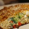Asian Vegetable and Rice Frittata