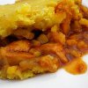 BBQ Chicken And Cornbread Casserole