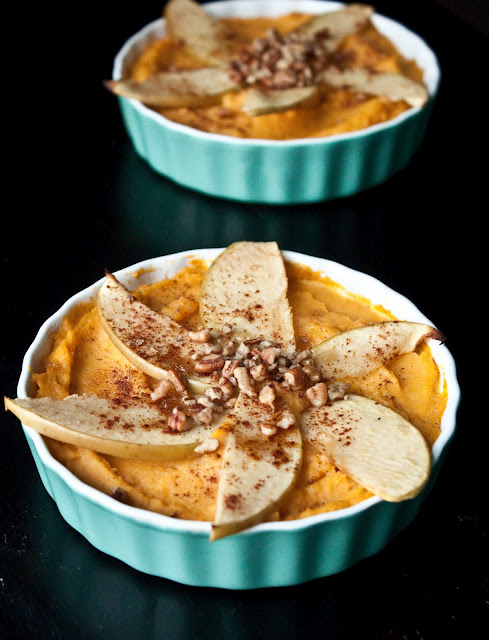 Mashed Sweet Potato and Apple Casserole