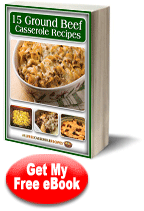 Ground Beef Recipes: 15 Ground Beef Casserole Recipes eCookbook
